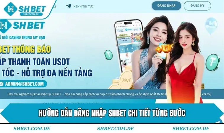 Hướng dẫn đăng nhập SHBET chi tiết từng bước