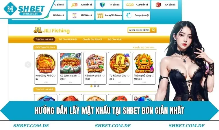 Hướng dẫn lấy mật khẩu tại SHBET đơn giản nhất