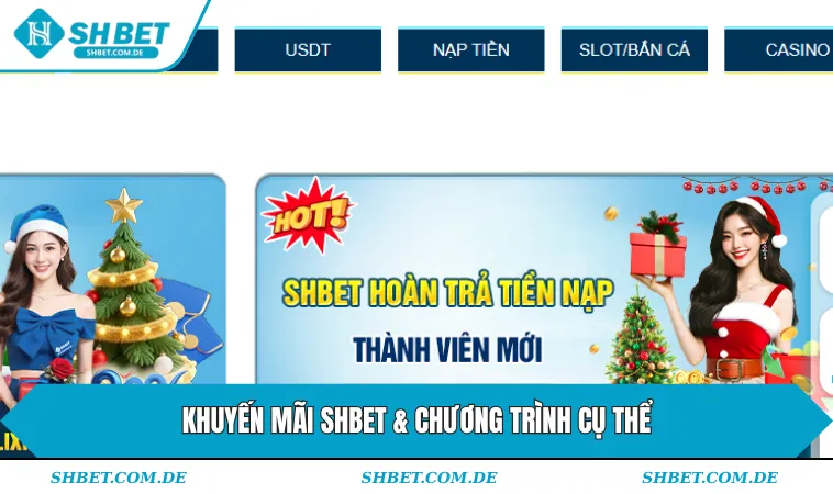 Khuyến mãi SHBET & chương trình cụ thể