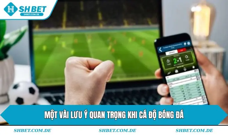 Một vài lưu ý quan trọng khi cá độ bóng đá