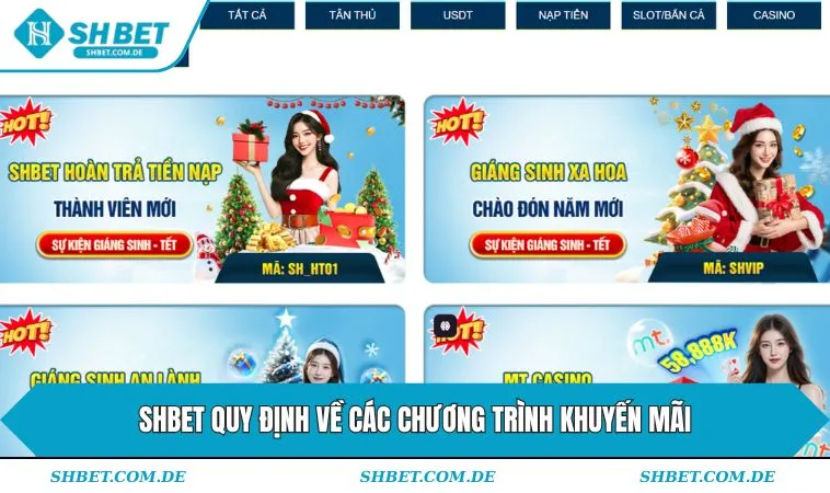 SHBET quy định về các chương trình khuyến mãi