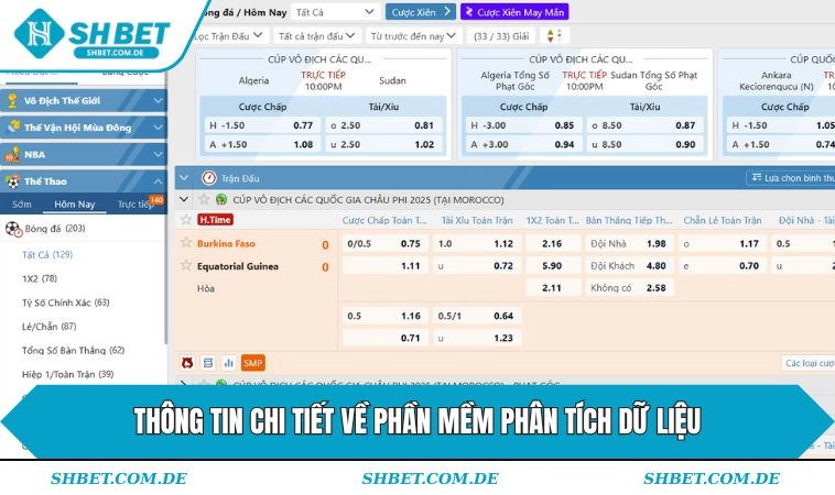 Thông tin chi tiết về phần mềm phân tích dữ liệu